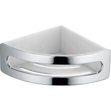 11657010000 Elegante Eckduschablage Chrom/Weiß neu