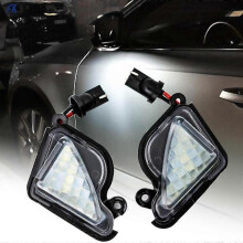 Bezchybné osvětlení pod zrcátkem Puddle White LED Externí žárovka do auta Canbus Blinkr pro Škoda Superb Mk2 Octavia A5 A7 MK2