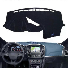 (Linker stuurwiel) Dashboardhoes voor Ford Focus RS 2015 - 2018 Antislip dashboardmat Dashboardaccessoires Zonnescherm Beschermend tapijt