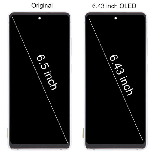 (Green) For Samsung for Galaxy S20 FE OLED LCD screen with frame 1