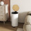 Homcom HOMCOM Kitchen Bin, 30 Litre Pedal Rubbish Bin with Removable Bucket, White 9