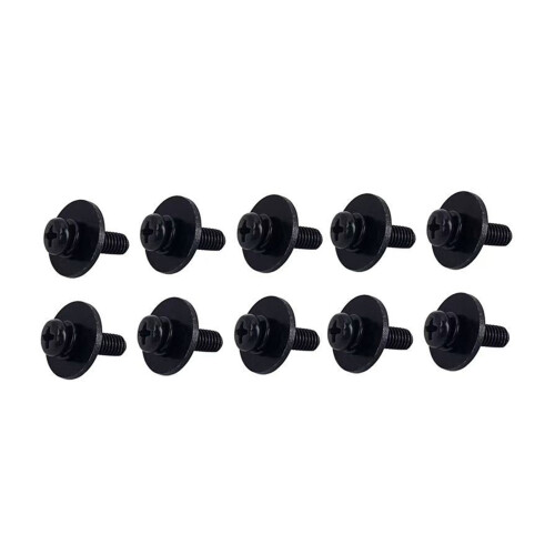 10Pcs Ear Mounting Screws Fasteners Washers Drum Hardware