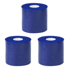 Bandage élastique en éponge, 3 pièces, 6cm x 20-bleu roi 6cmx20m
