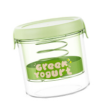 Efficient Yogurt Strainer With Fine Meshes For-Green round