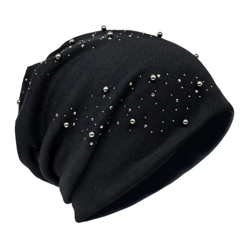 Fashion Pullover Hat Sun Protective Hat for Women-Black M