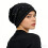 Stylish Hot Drilling Design Brimless Cap Breathable-Blue M 3