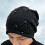 Stylish Hot Drilling Design Brimless Cap Breathable-Blue M 7