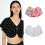 Multifunctional Chiffon Shawl Sun Protection-rose flower 3