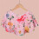 Multifunctional Chiffon Shawl Sun Protection-rose flower 6