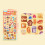 (1 sheet) 3D relief sticker cartoon crystal sticker-3 2