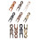 Classical Hairpin With Ergonomic U Design Acrylic-6 piece set 2