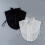 Comfortable Detachable Collar Breathable Polyester False-White 7