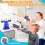 Zookao Hover Shooting Game, Interactive Floating Target Toy with Toy Gun & Auto 4