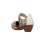 Rieker Rieker Leder Absatzsandalen - Beige 4