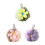 Color Sunflower Design Bath Puff Colorful Fun Addition-3 2