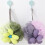 Color Sunflower Design Bath Puff Colorful Fun Addition-3 7