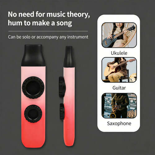 Double Membrane Kazoo Features Double Sound Option-color10 1