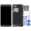 (Gold) Schermo LCD TFT per Galaxy J7 (2015) / J700F Digitizer assemblato completo con cornice 3