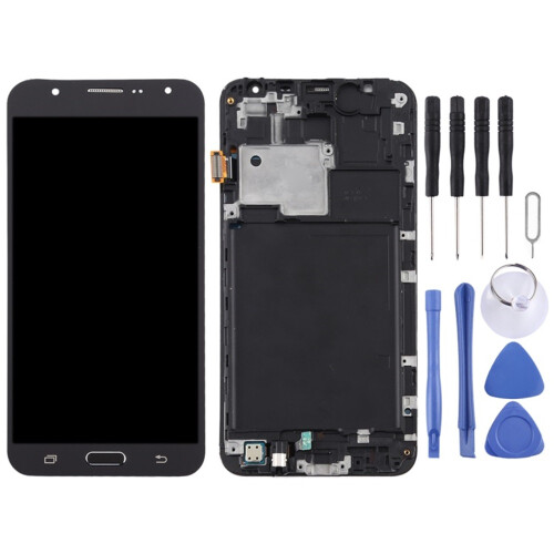 (Gold) Schermo LCD TFT per Galaxy J7 (2015) / J700F Digitizer assemblato completo con cornice 2