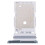 (White) Γνήσιος δίσκος κάρτας SIM + SIM για Samsung για Galaxy S22+ 5G 7