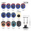 60Pcs Sanding Discs Set, 2 Inch Quick Change Sanding Discs with 1/4Inch Holders, Die Grinder Surface Conditioning 6