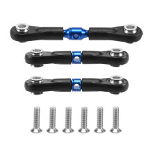 3 Uds Varilla de Enlace de DireccióN Varilla Servo para TT-02 TT-02T TT02 TT02T 1/10 RC Accesorios de Piezas de ActualizacióN de Coche, Azul