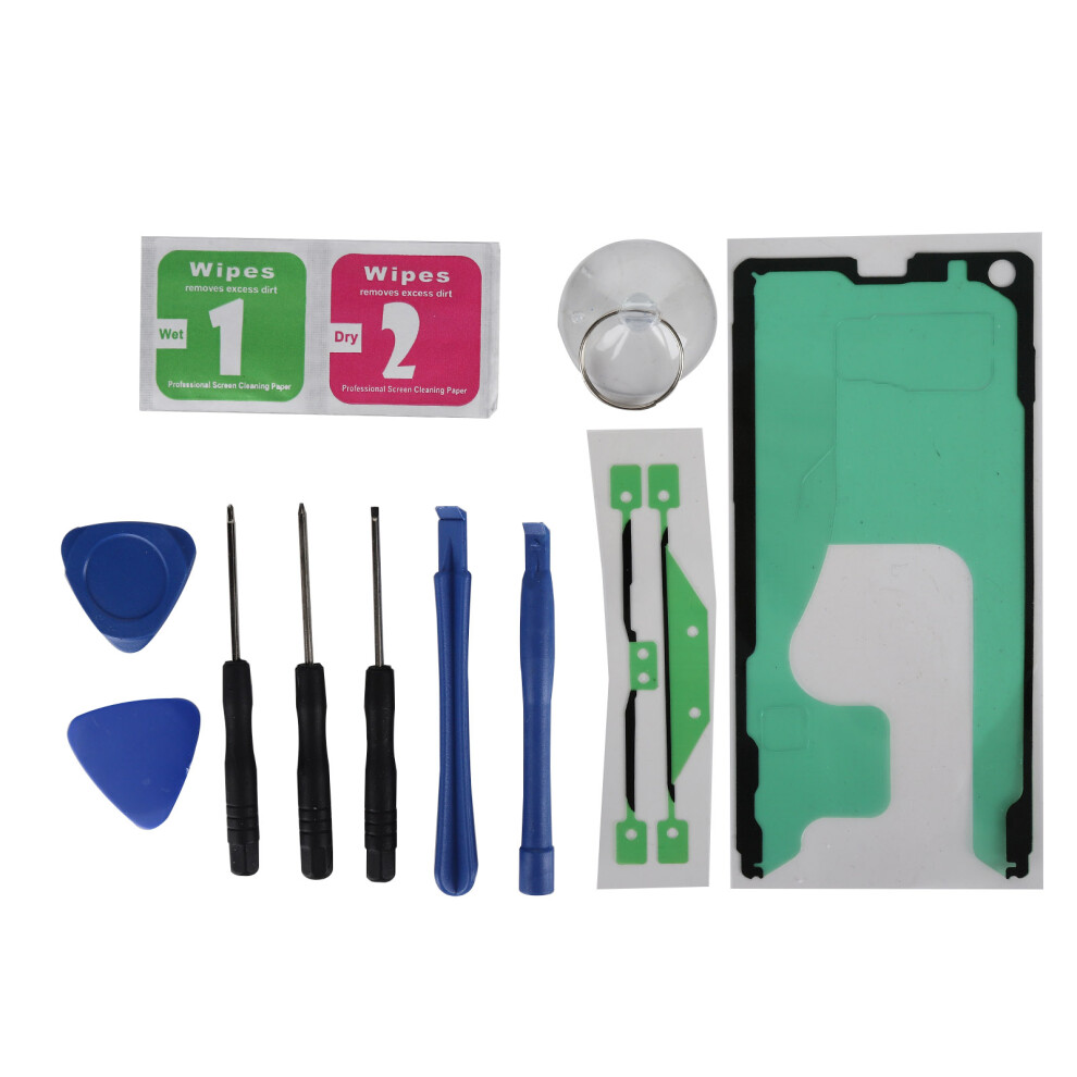 S10 Glass Back & Outer Panel Set White 7790334527801