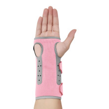 Athletic Thumb Support Wrist Wrap For Gym Workouts Tennis-Pink