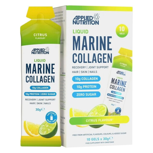 Liquid Marine Collagen, Citrus - 10 x 30g