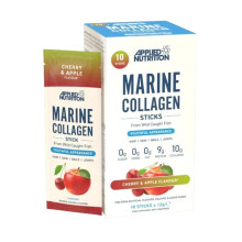 Marine Collagen Sticks, Cherry & Apple - 10 x 12g