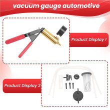 Set Pompa un Vuoto Manuale Strumento di Scarico del Liquido Dei Freni Strumento di Riparazione Automatica Rivelatore del Misuratore di Pressione Della