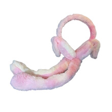 Stylish Plush Ear Protectors Cartoon-Colorful yellow powd