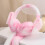 Comfortable Earmuffs Soft Plush Ear-Colorful blue and pu 4