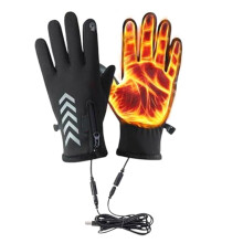 Heating Gloves, Anti-Slip Heating Motorcycle Gloves, Windproof Heating Work Gloves, Waterproof Heating Gloves XL
