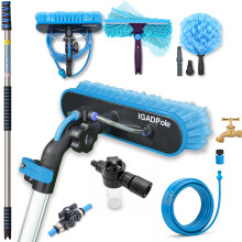 IGADPole 20 FT (6m) Window Cleaning Kit Window Washing Cleaner Equipm