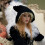 Knitted Witch Hat Stretchable Hoodie Hat Long Tail Hat-Green 5
