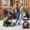 Baby Stroller Pram Travel Buggy Pushchair Raincoat 5