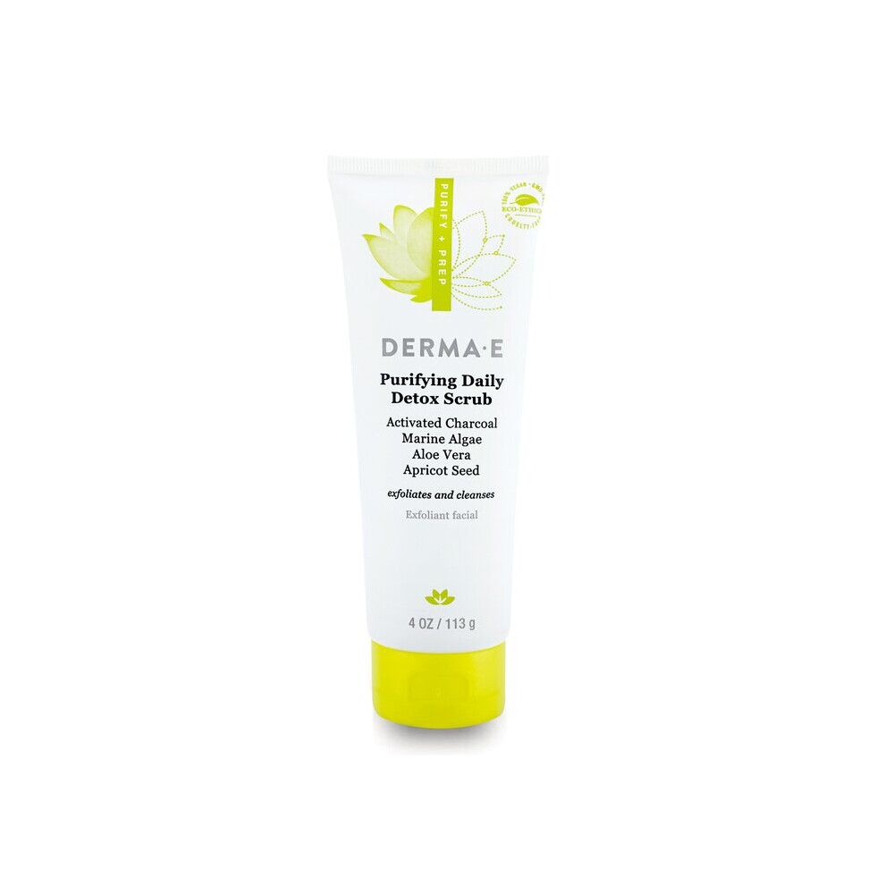 Derma E Purifying Daily Detox Scrub 113G/4Oz