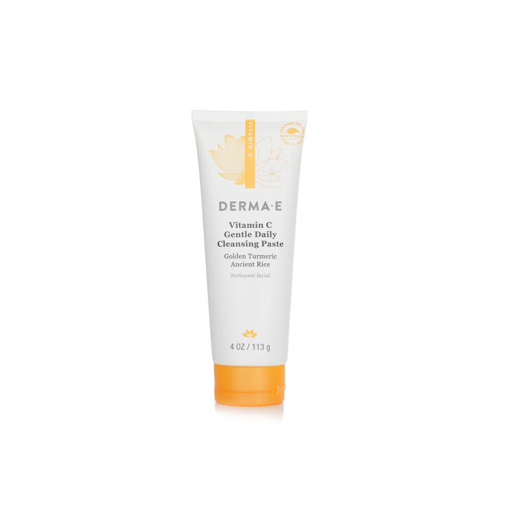 Derma E Vitamin C Gentle Daily Cleansing Paste 113G/4Oz