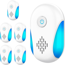 Ultrasonic Repellet, Indoor and Repellent for Roach, Rodent, Mouse, Bugs, Ant, Mosquito, Mice, Spider UK Plug