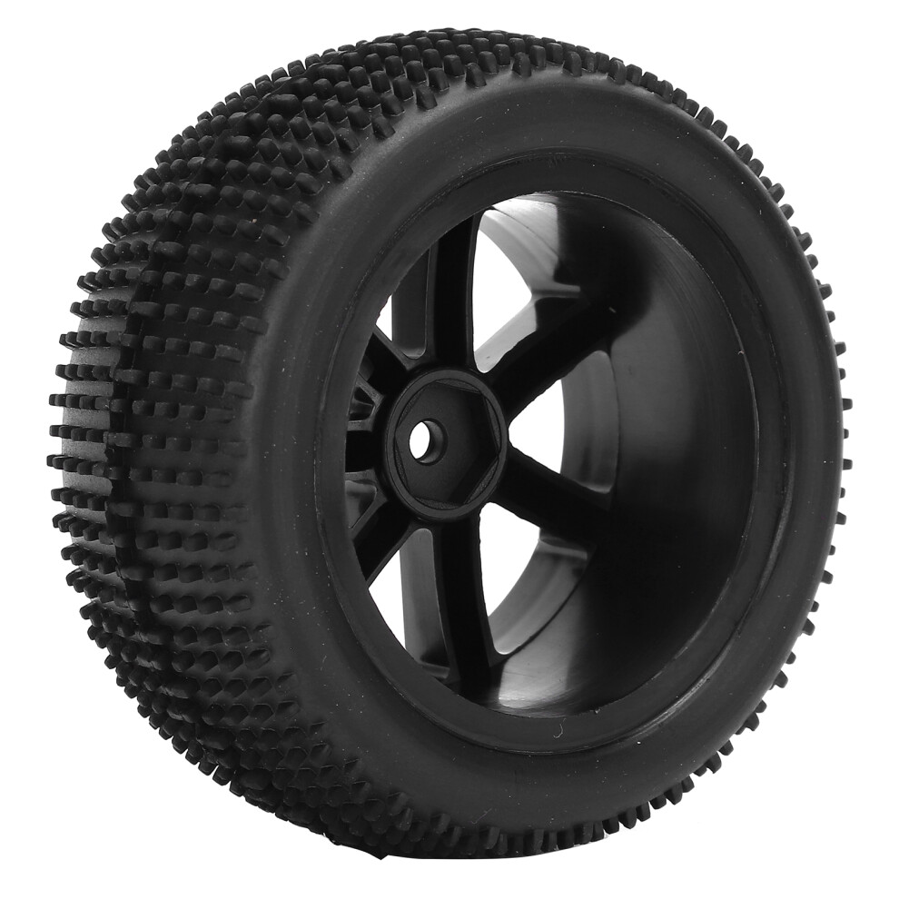 4Pcs 85Mm 1/10 Rc Wheels 52Mm Hub 12Mm Hex Black 5001393803037