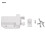 10x White Cute Beetle Cabinet Rebounder 11