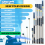 IGAD Pole 7m (24ft) Window Squeegee Cleaning Kit, Extension Pole and 10"(25cm) Window Squeegee 5