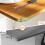 Folding Table with Wheels Mobile Folding Dining Table Wood Foldable Side Table with Shelf for Kitchen Living Room 11