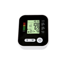 Monitor de presión arterial para fibrilación auricular: detector de frecuencia cardíaca/arritmia 4 en 1 (portátil, brazalete LCD)