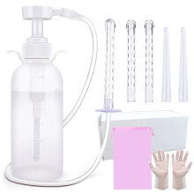 Kit de enema para limpieza de colon - Ducha anal antirreflujo
