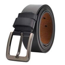 Cinturón de cuero genuino para hombre, talla grande 140, de lujo, de alta calidad.