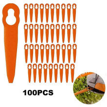100 piezas de repuesto para cuchillas de corte STIHL Polycut 2-2 ABS para cortacésped.