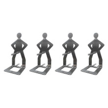 piezas de accesorios divertidos para barbacoa, soporte para salchichas y perritos calientes, rejilla portátil para barbacoa de ac