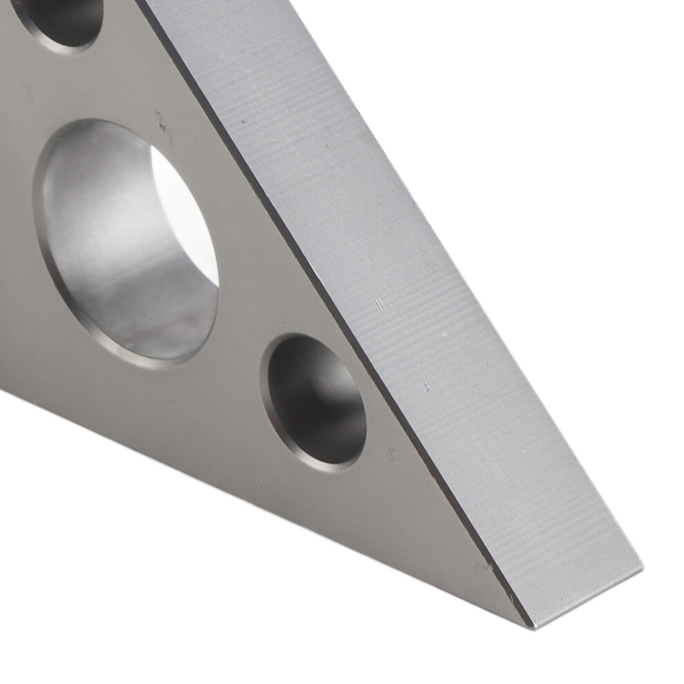 45/90 Degree Matte Aluminium Mini Ruler